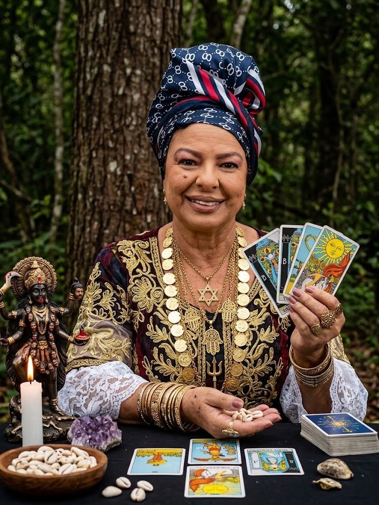 Mãe Laudeny Lacerda Brandão — Sacerdotisa e Dirigente Espiritual